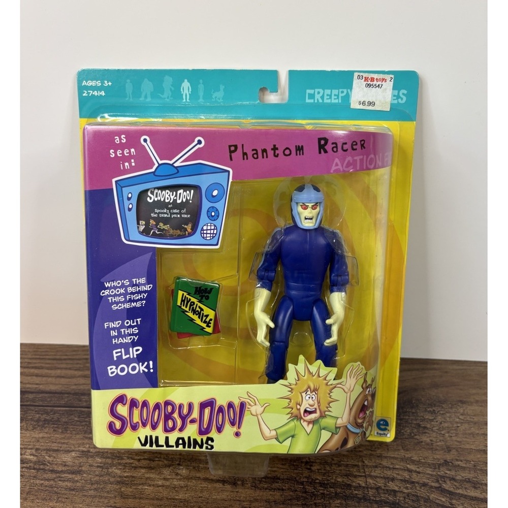 Scooby Doo Villains Phantom Racer Action Figure Creepy Series